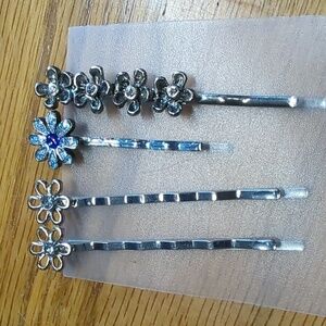 Vintage Floral Hair Pins